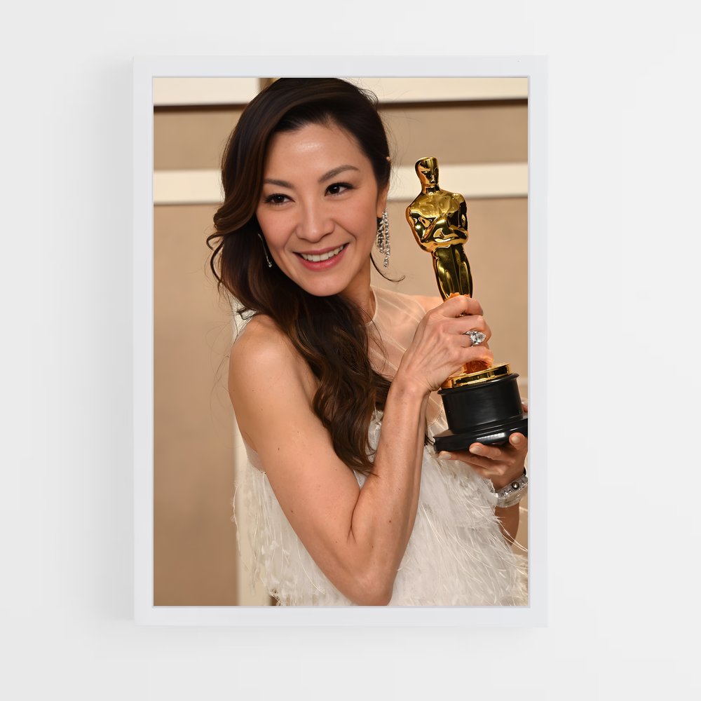 Poster Oscar de Michelle – affiche Kung Fu (vue 3)